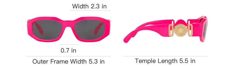 VERSACE Maxi Medusa Biggie Sunglasses-3