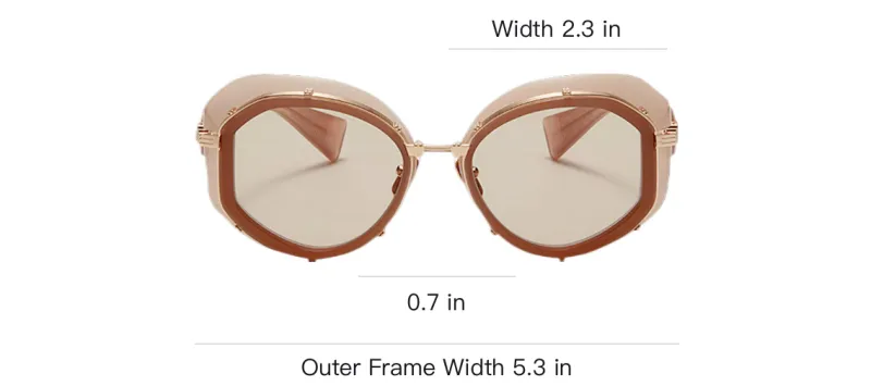 BALMAIN Brigitte Round-frame Sunglasses-2