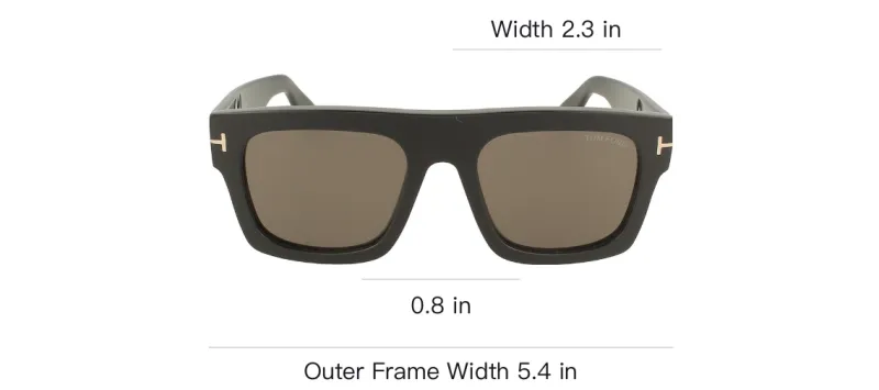 TOM FORD Fausto Square Frame Sunglasses-4