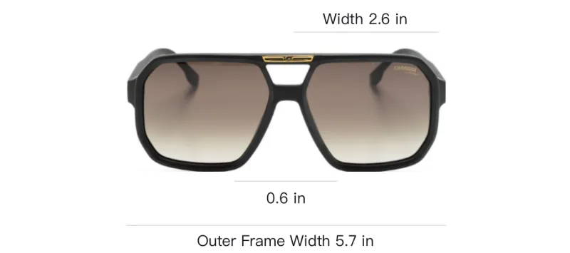 CARRERA Victory Pilot frame Sunglasses-3