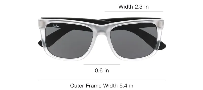 RayBan Justin Square Frame Sunglasses-2