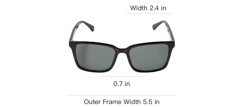 GUESS Resin Rectangular Sunglasses Men's H Black-3