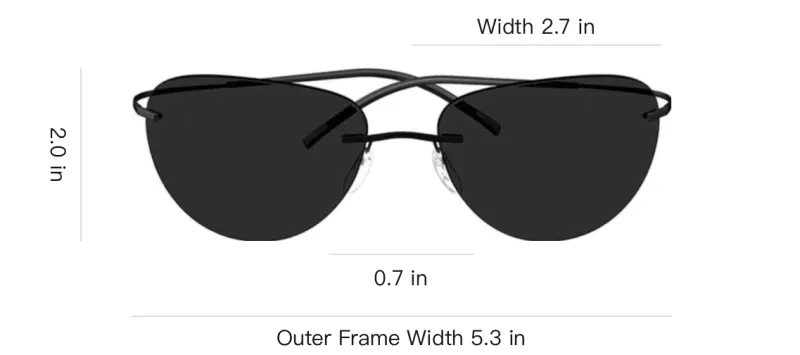 SILHOUETTE Metal Aviator Sunglasses Men's Black-3