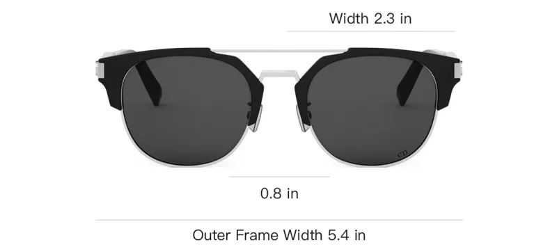 DIOR Eyewear Aviator Frame Sunglasses-3