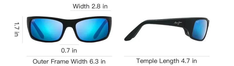 Maui Jim Square frame Sunglasses-3