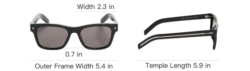PRADA Logo plaque Sunglasses-3