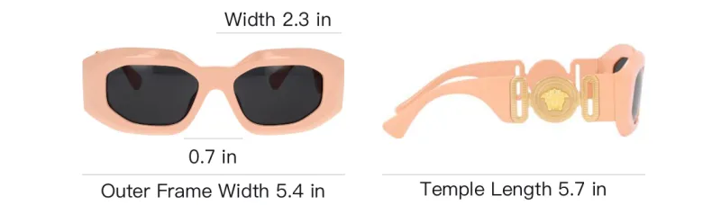 VERSACE Maxi Medusa Biggie Sunglasses-3
