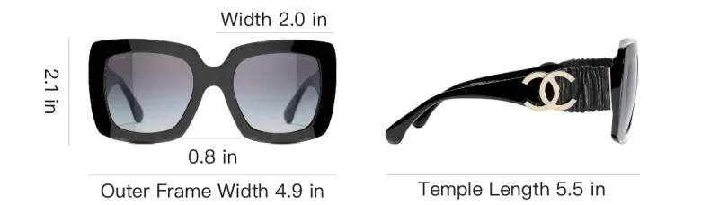 CHANEL Sunglasses Unisex-5