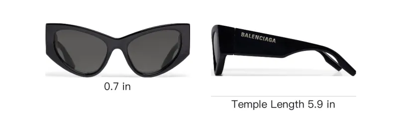 Balenciaga Cat Eye Frame Sunglasses-4