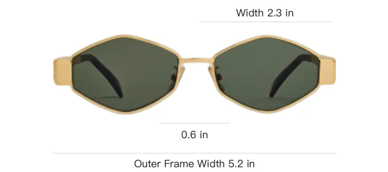 CELINE Metaltriomphe Sunglasses-2