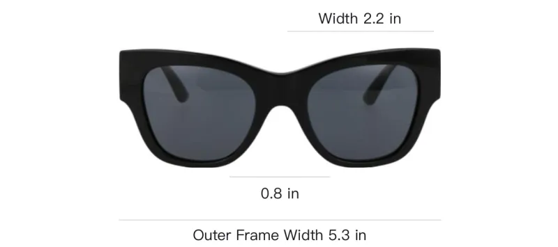FANSIZHE Plastic Cat Eye Sunglasses Women's Black-4