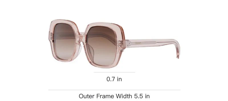 CELINE Square Frame Sunglasses-1