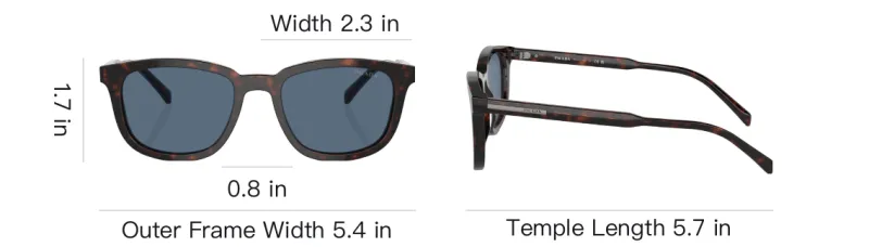 PRADA Square Frame Sunglasses-3