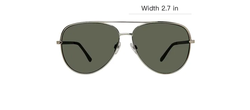 STEVE MADDEN Aviator Sunglasses Unisex Gold-3