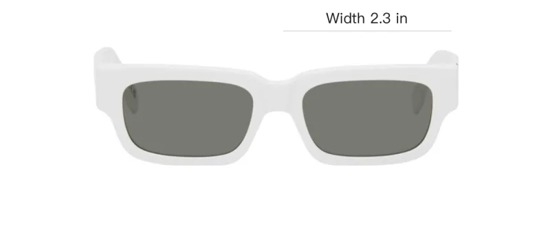 Retrosuperfuture Roma Rectangular frame Sunglasses-3