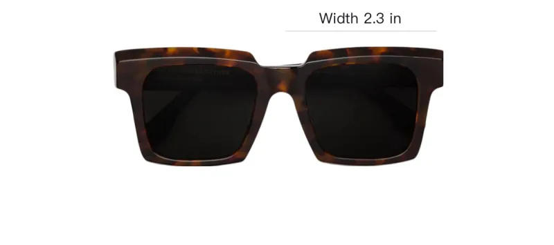 Retrosuperfuture Tortoiseshell Square frame Sunglasses-2
