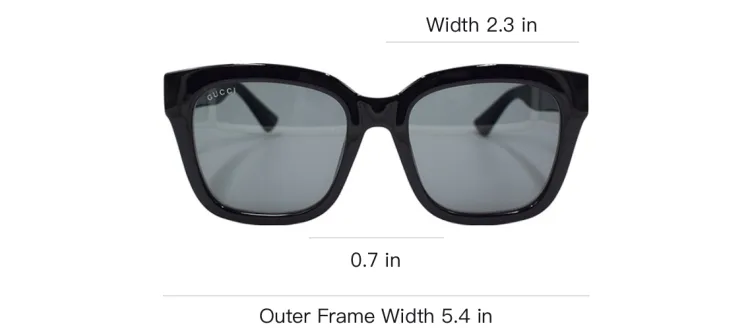 GUCCI Holiday Eyewear Square Frame Sunglasses - POIZON