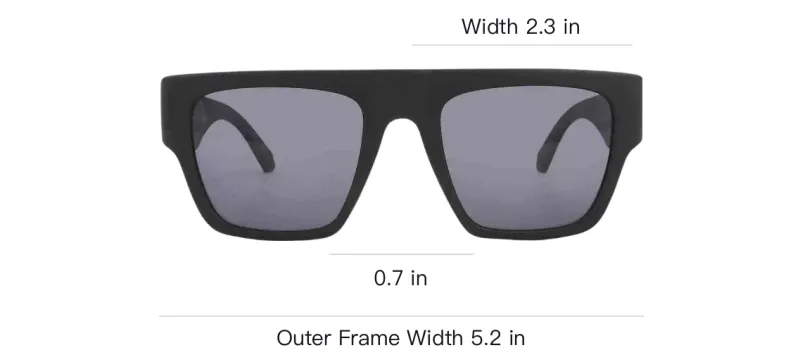 CALVIN KLEIN Plastic Irregular Shape Sunglasses Unisex Black-2