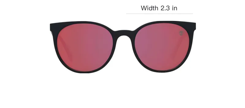 Timberland Round Sunglasses Unisex Black-3
