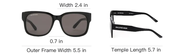 Balenciaga Eyewear Square Frame Sunglasses-5