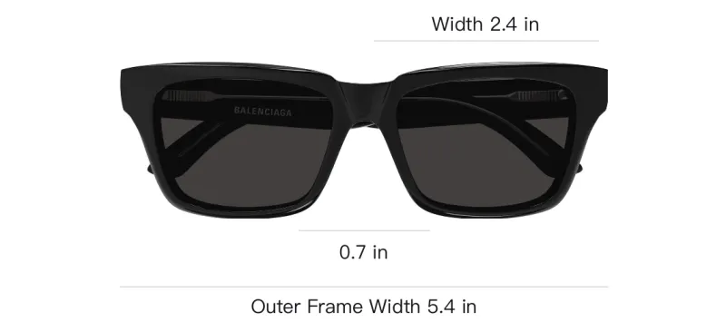 Balenciaga Eyewear Square Frame Sunglasses-2