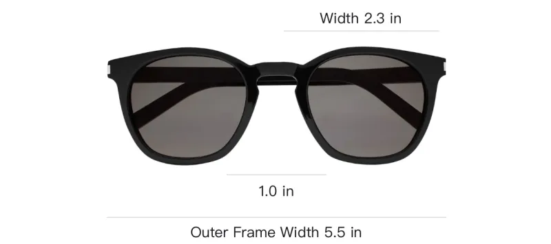 SAINT LAURENT Eyewear Classic 28 Sunglasses-2