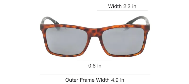 Vuarnet Acetate Rectangular Sunglasses Kids' Tortoiseshell-3