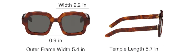 Retrosuperfuture Benz Square frame Sunglasses-3
