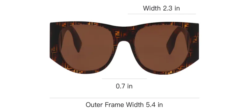 FENDI Round Sunglasses-3