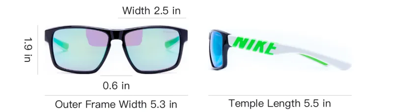 Nike Injection Molding Square Sunglasses Unisex-5