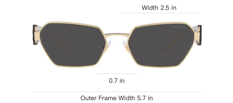 MIU MIU Logo debossed Geometric frame Sunglasses-4