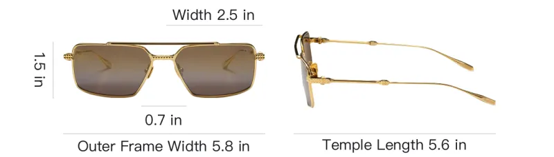 Valentino Aviator Sunglasses-3