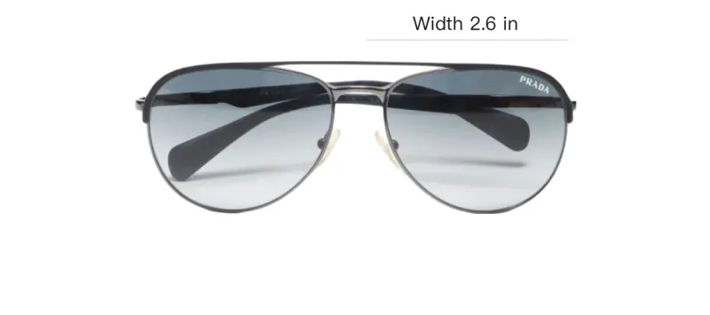 PRADA 2000 2020 Pilot frame Sunglasses-3