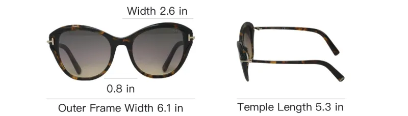 TOM FORD Round frame Sunglasses-3