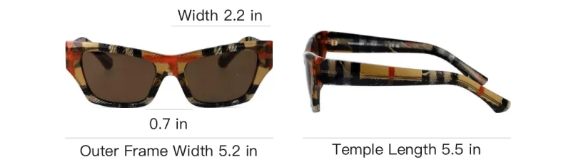 Burberry 0BE4441U Rectangle frame Sunglasses-4
