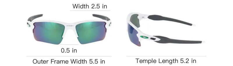 Oakley Polished finish Oversized Frame Sunglasses-3