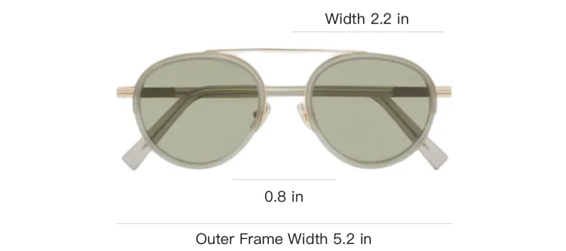 Ermenegildo Zegna Orizzonte Ii Round frame Sunglasses-2