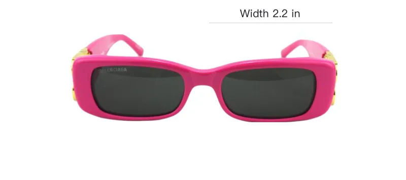Balenciaga Rectangular Frame Sunglasses-3