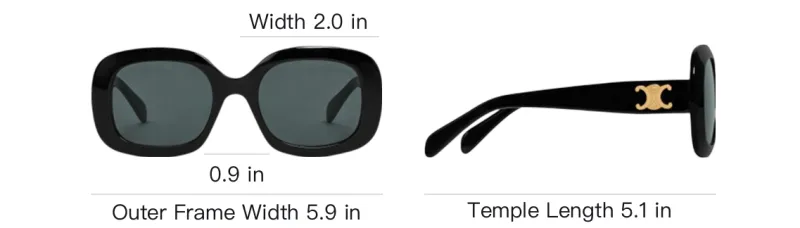 CELINE Triomphe 01 Sunglasses-3