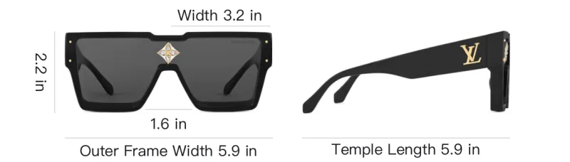 Lv Cyclone Sunglasses-4