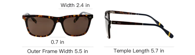 Polo Ralph Lauren Eyewear Square Frame Sunglasses-4