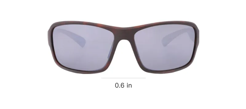 REVO Plastic Square Sunglasses Men's Brown-2