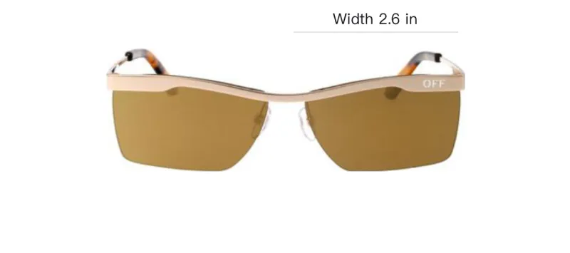 OFF WHITE Rimini Square Frame Sunglasses-4