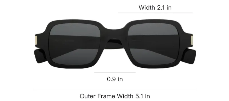 SAINT LAURENT Sl 720 Square Frame Sunglasses-2