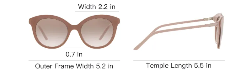 PRADA Round Sunglasses-4