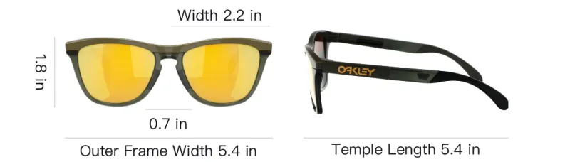 Oakley Frogskins Hybrid Square frame Sunglasses-3