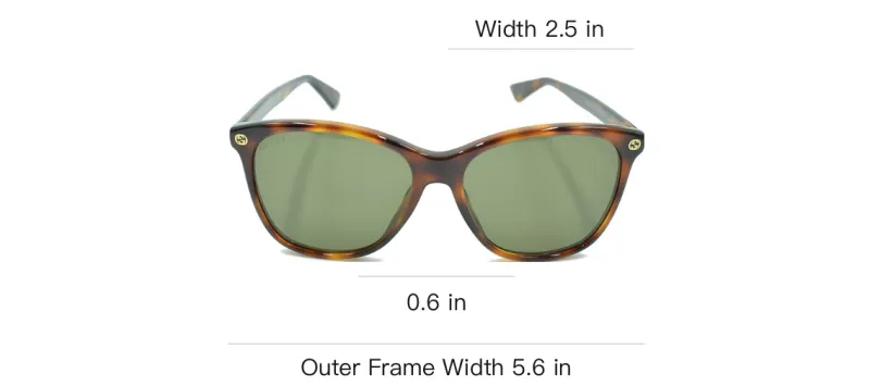 GUCCI Round Frame Sunglasses-3