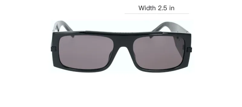 Givenchy Acetate Rectangular Sunglasses Men's Black-5