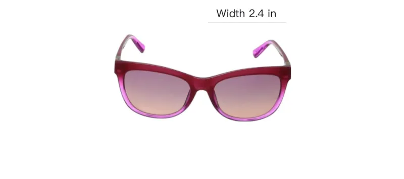 Just Cavalli Plastic Cat Eye Sunglasses Women's Red-4