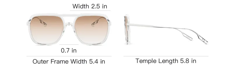 MOLSION Alloy Aviator Sunglasses Unisex-3